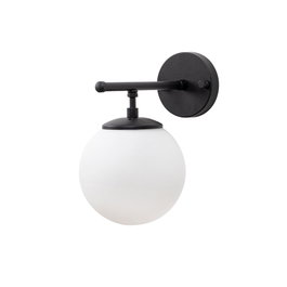 Opviq Roe - 10715 Lámpara de pared negro y crema
